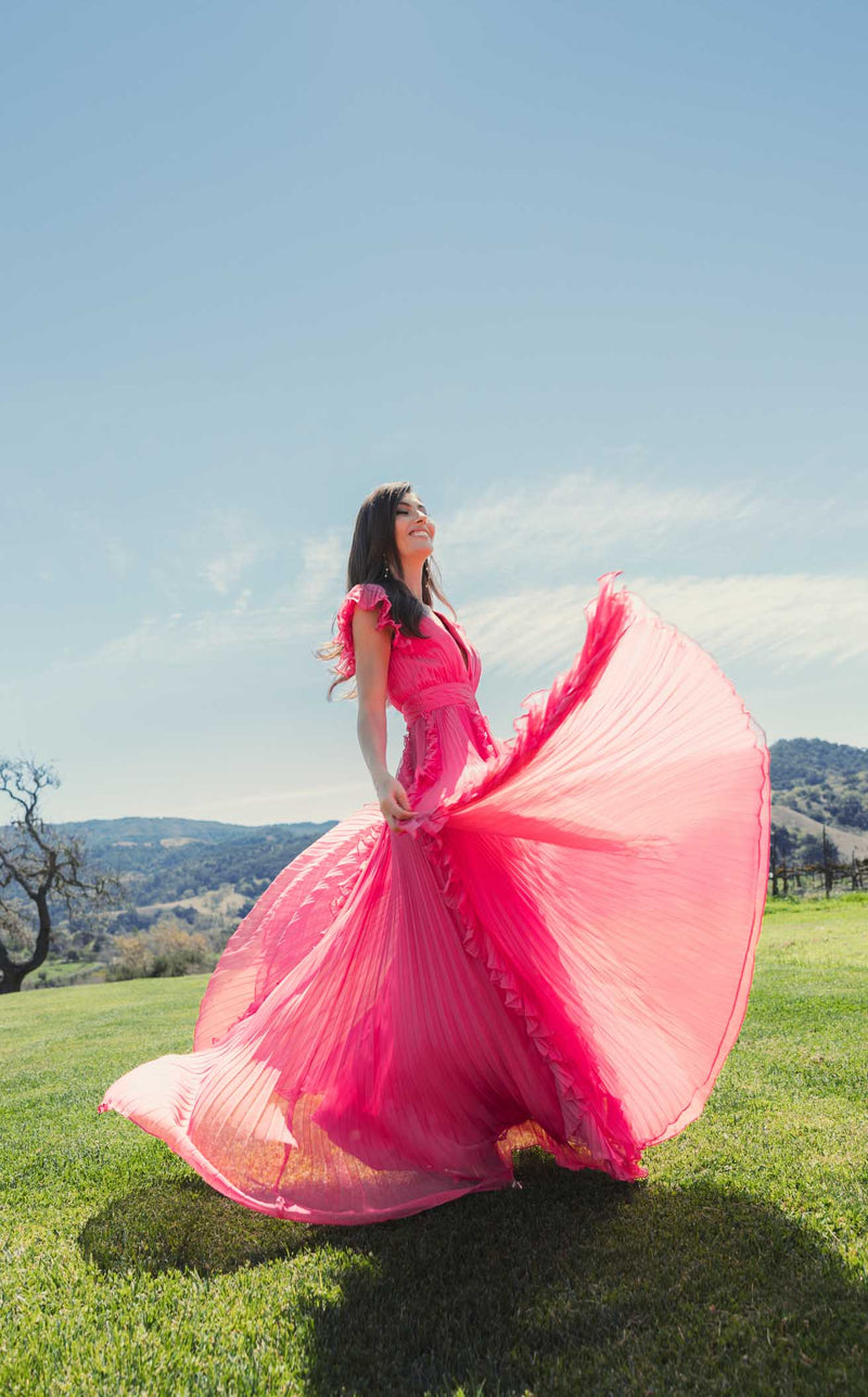 Mac Duggal 49539 Fuchsia