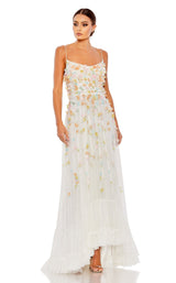 Mac Duggal 9163 White Multi