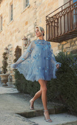 Mac Duggal 9257 Powder-Blue
