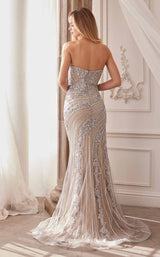 Andrea and Leo A1256 Silver/Nude