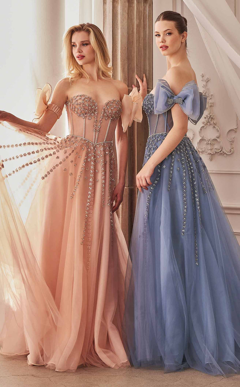 Andrea and Leo A1338 Prom Dress - Rose Gold | NewYorkDress Andrea and Leo A1338 Prom Dress - Rose Gold | NewYorkDress