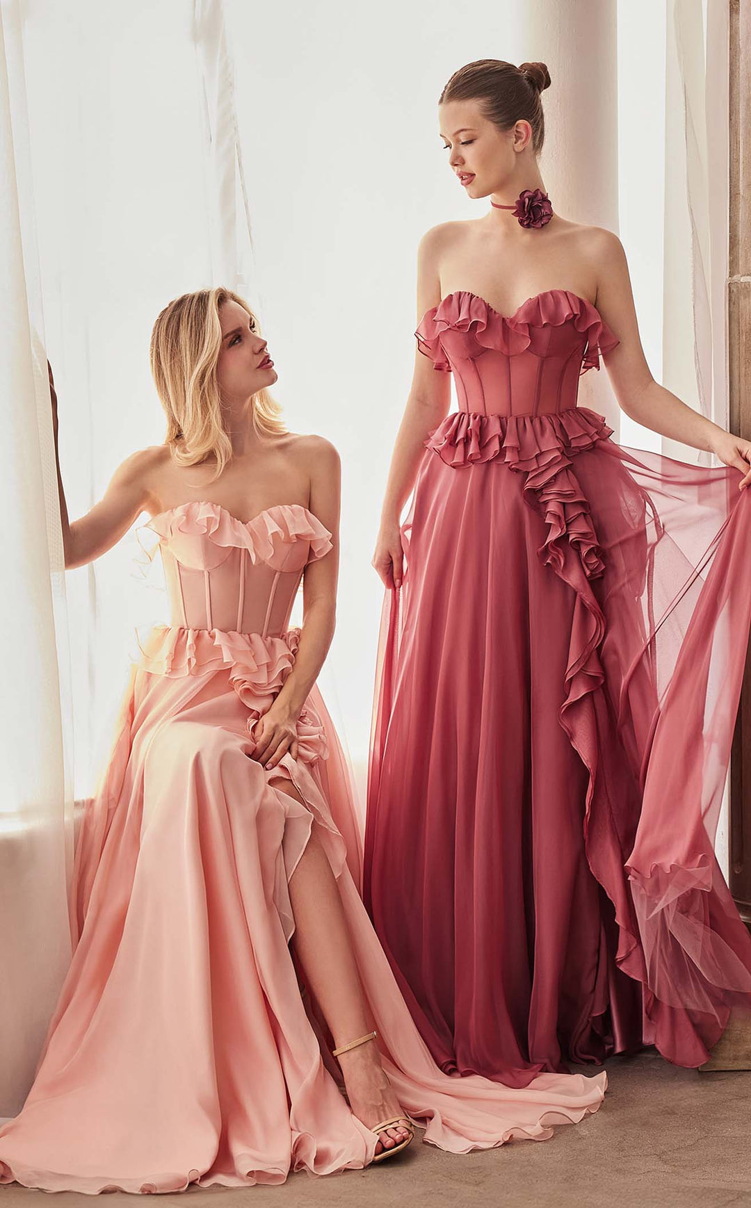Andrea and Leo A1341 Blush&amp;Rosewood