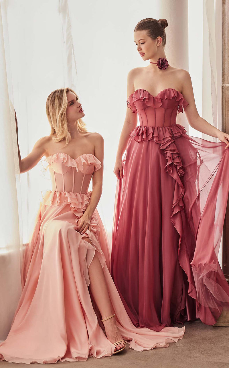 Andrea and Leo A1341 Prom Dress - Blue | NewYorkDress Andrea and Leo A1341 Prom Dress - Blue | NewYorkDress