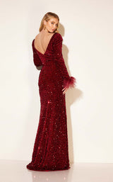 Abby Paris 90227 Burgundy