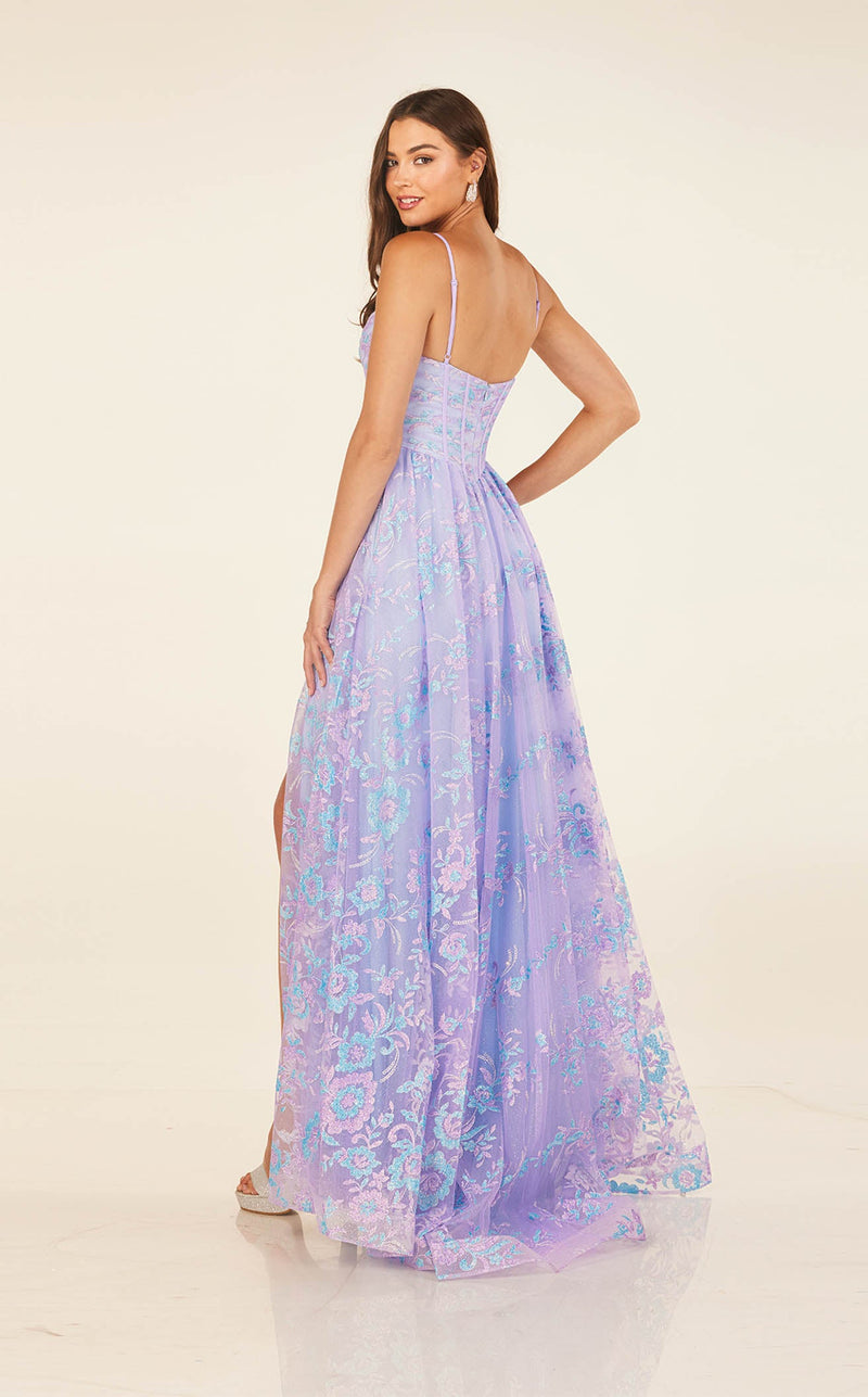 Abby Paris 90340 Lilac/Lt Blue