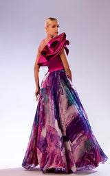 Abdo Aoude Tempera18 Fuchsia Print