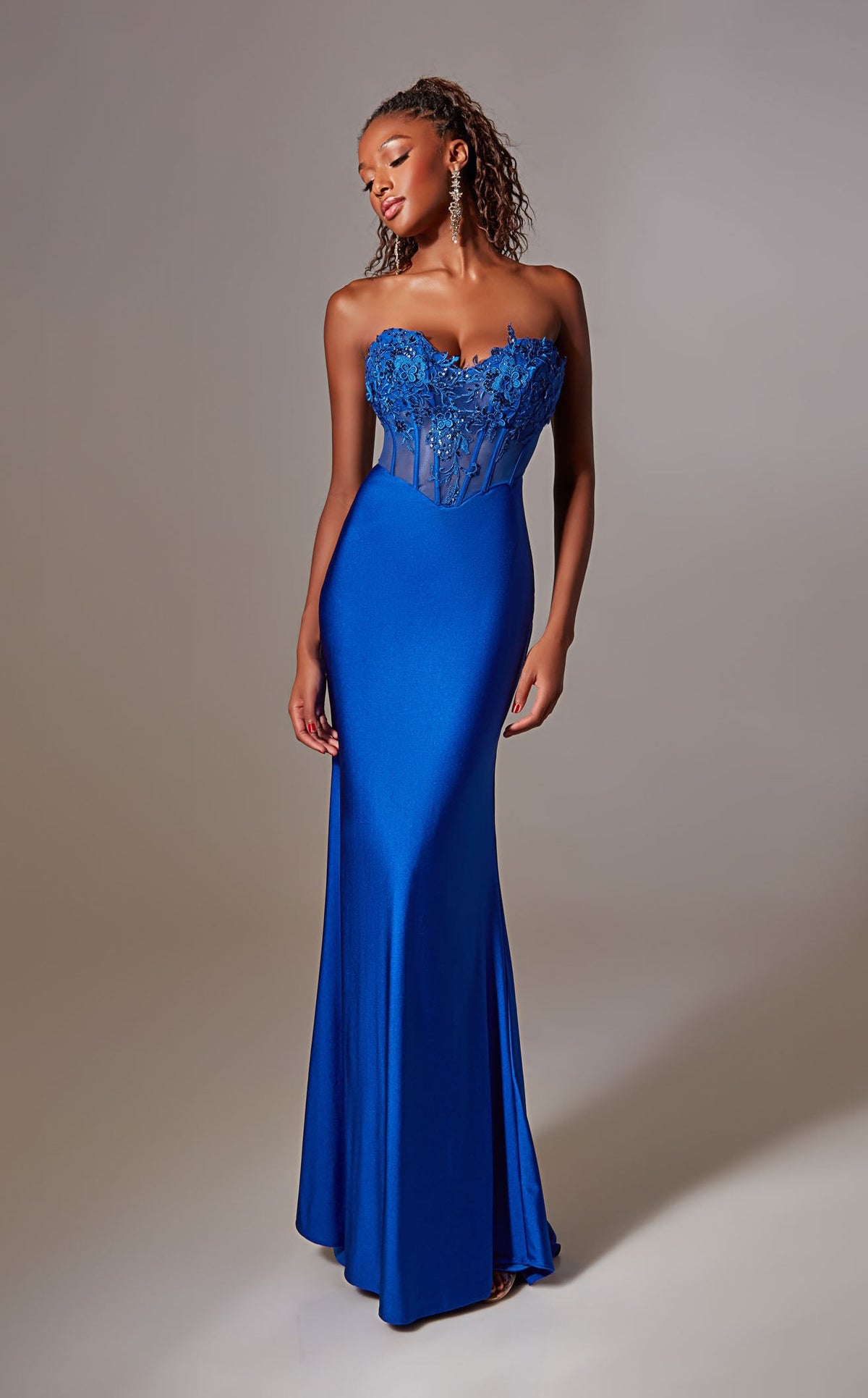 Aerie Couture 248 Prom Dress - Royal