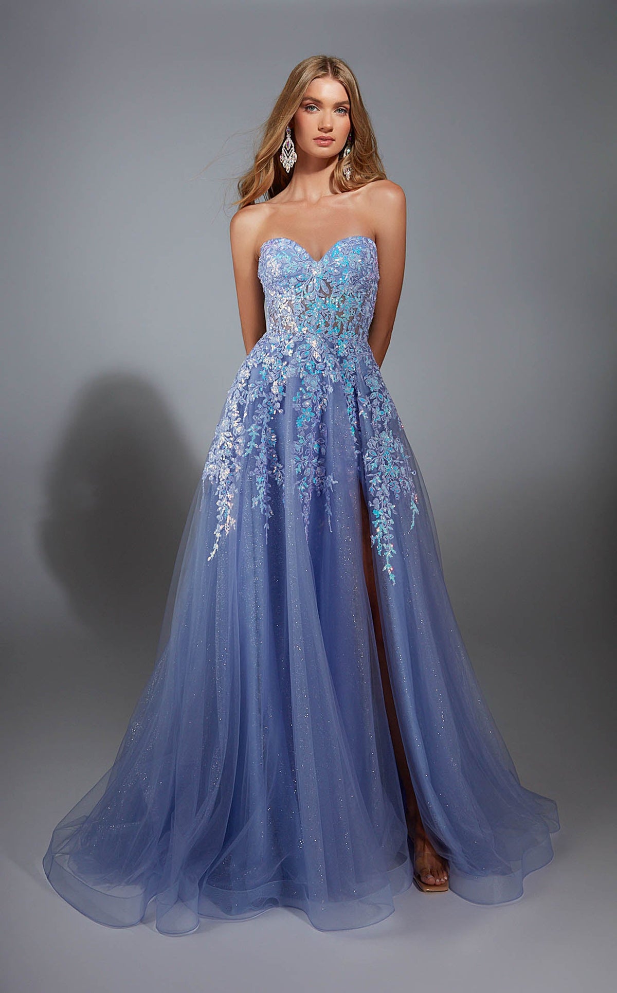 aerie blue dress Aerie Couture 293 Women's Formal Evening & Wedding Guest Dress - Light Pink