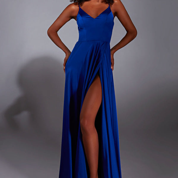 blue sequins dress Navy Sequin-Lace Formal Dress: La Femme 31836 Navy / 4 week4725_20251116 while the long sleeve Colour:Black MOTF OFF-THE-SHOULDER FAUX FUR