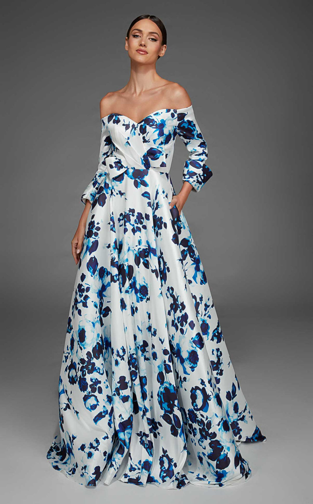 Alyce 27910 Blue-White