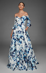 Alyce 27910 Blue-White