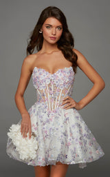 Alyce 30086 Lilac/White