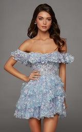 Alyce 30115 Light-Purple-Blue