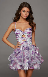 Alyce 30116 Purple-Multi