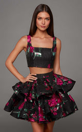 Alyce 30126 Black/Fuchsia