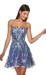 Alyce 3773 Blue/Lavender