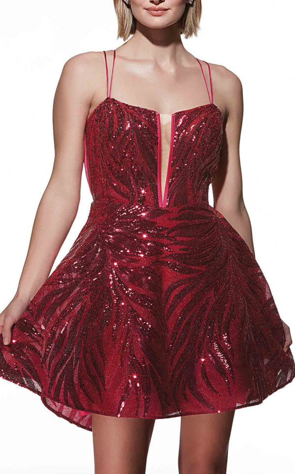 Alyce 3783 Cerise