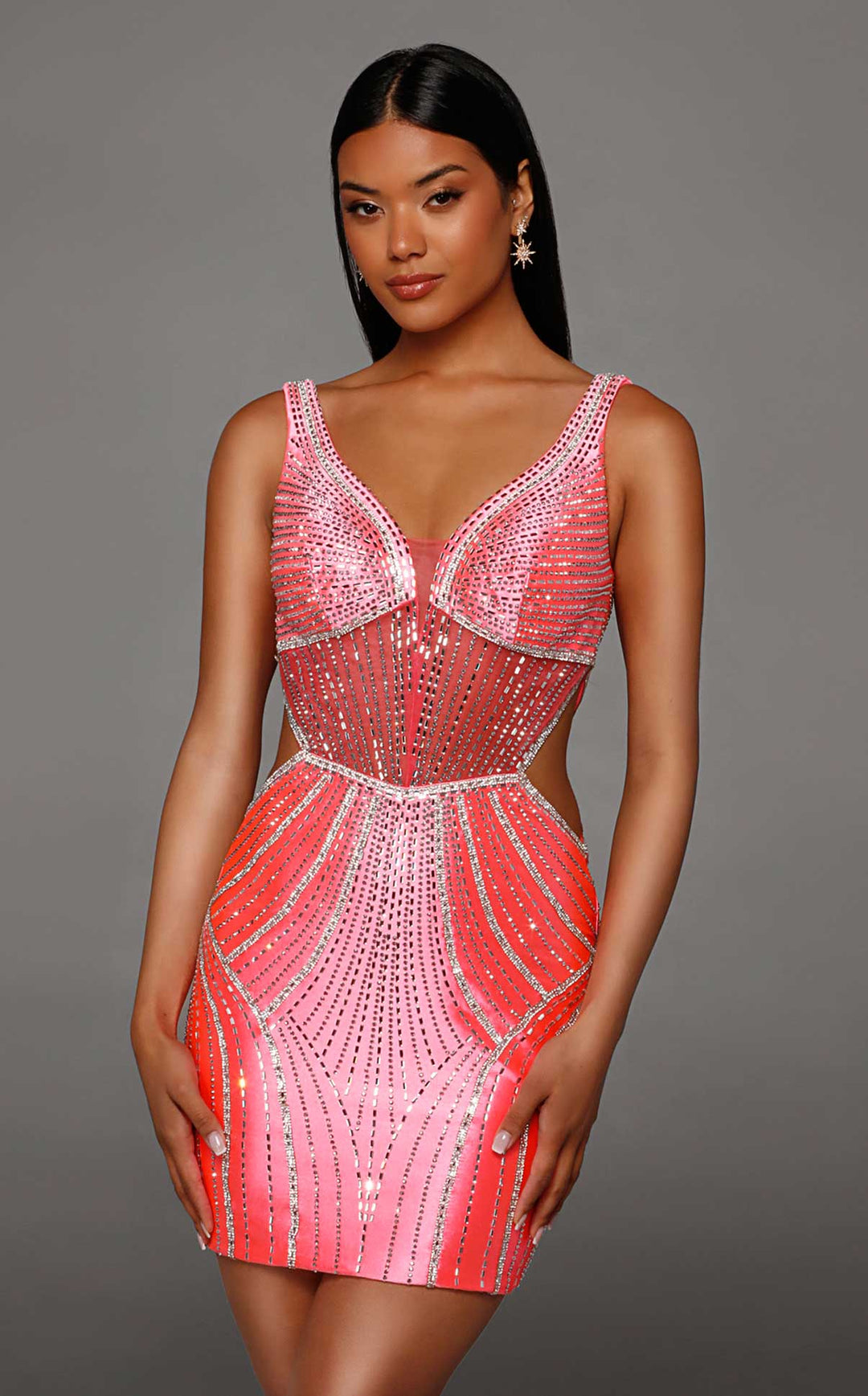Alyce 40176 Neon-Pink/Silver