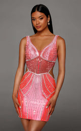 Alyce 40176 Neon-Pink/Silver