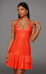 Alyce 40226 Electric-Orange