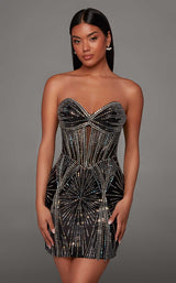 Alyce 40232 Black/Silver