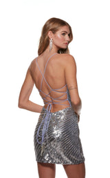 Alyce 4661 Blue-Iris-Silver