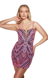 Alyce 4840 Black/Barbie-Pink