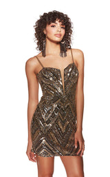 Alyce 4840 Black-Gold-Silver