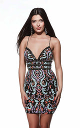 Alyce 4841 Black/Silver/Multi