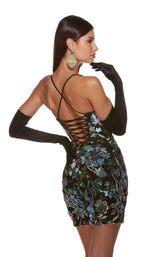 Alyce 4880 Blue-Green/Multi