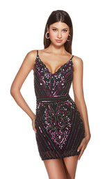 Alyce 4883 Navy-Multi