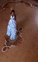 Alyce 61730 Blue White