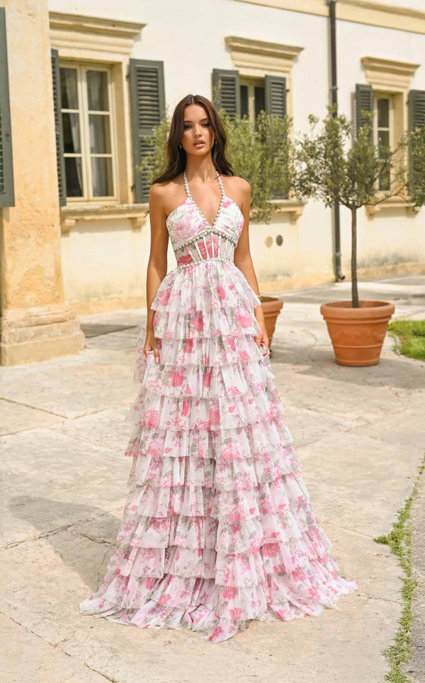 Alyce 61730 Pink/White
