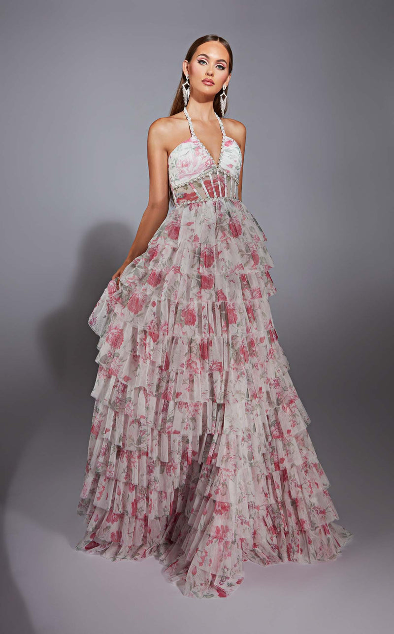 Alyce 61730 Pink/White