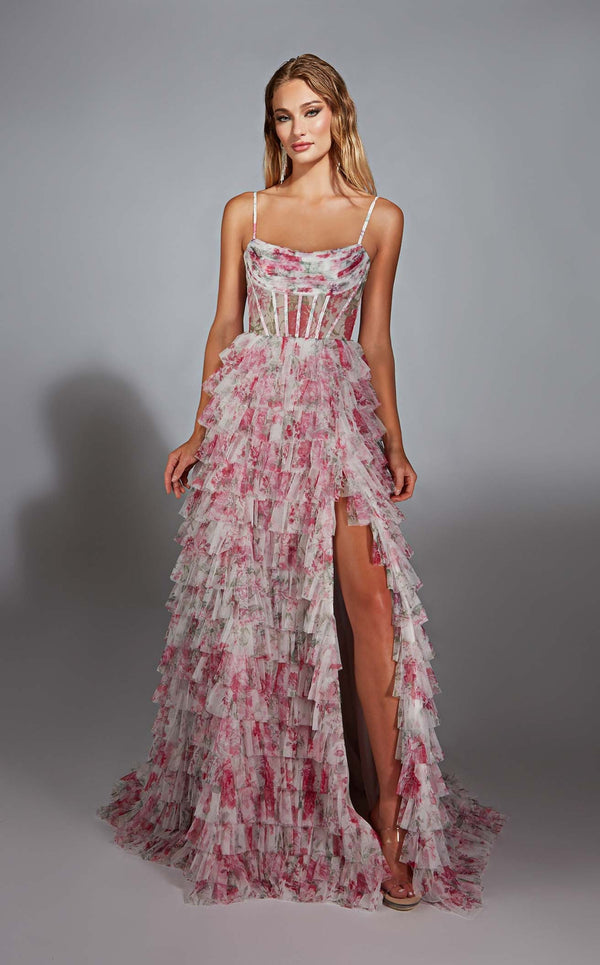 Alyce 61732 Pink/White