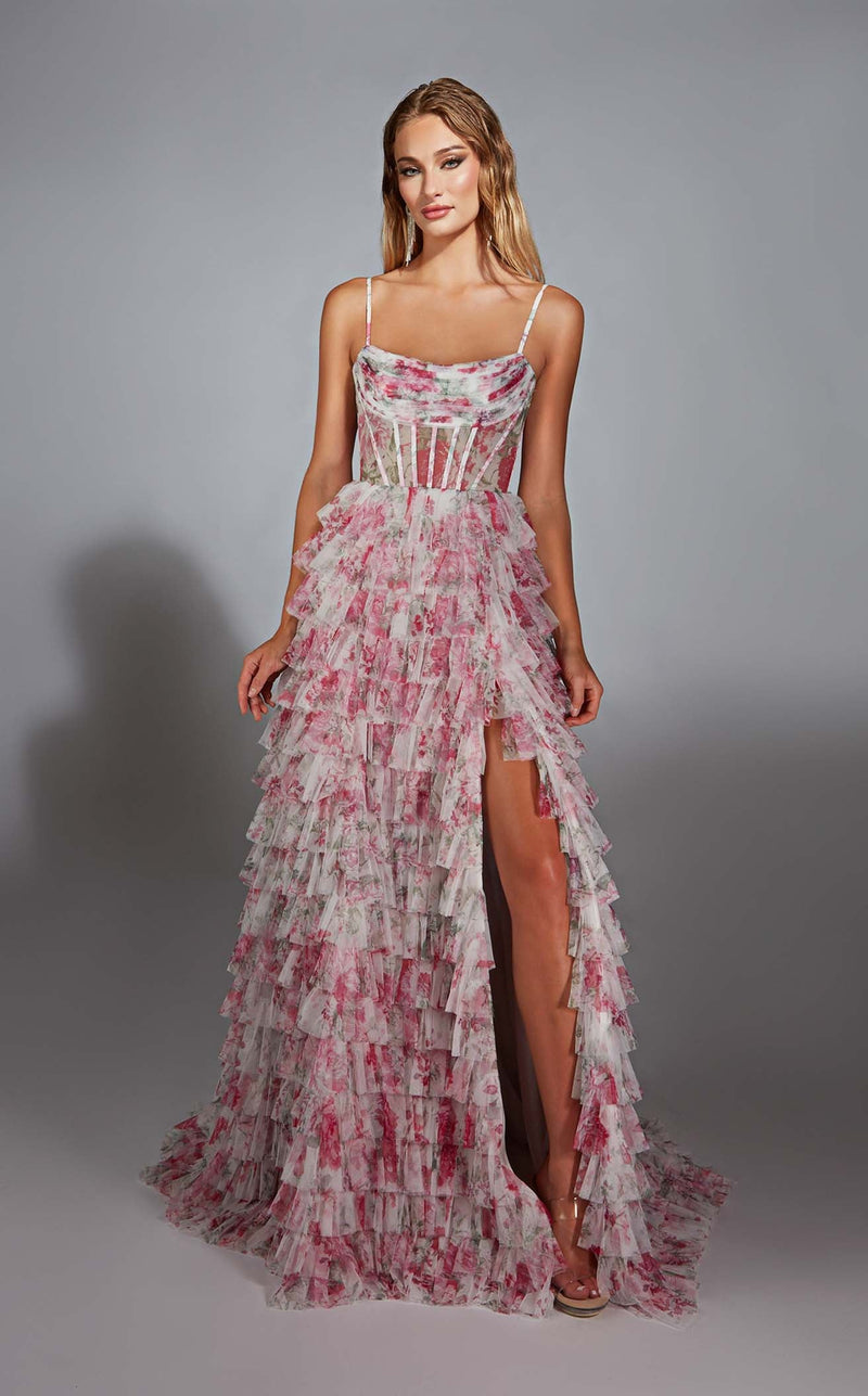 Alyce 61732 Pink/White