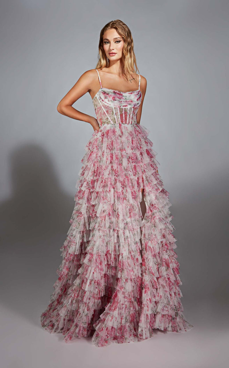 Alyce 61732 Pink/White