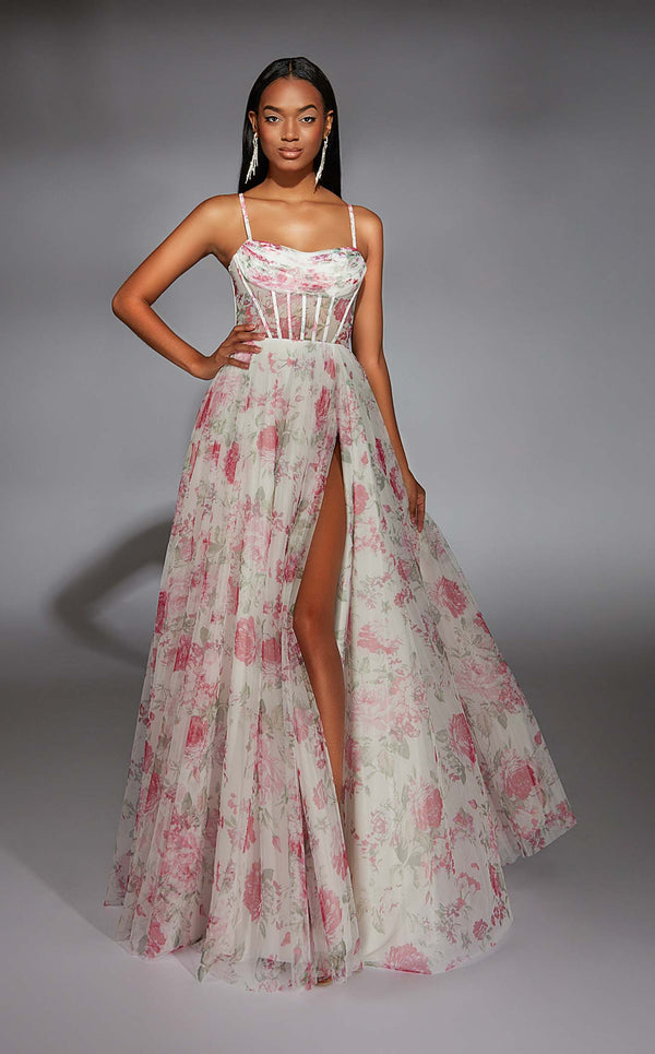 Alyce 61752 Pink/White