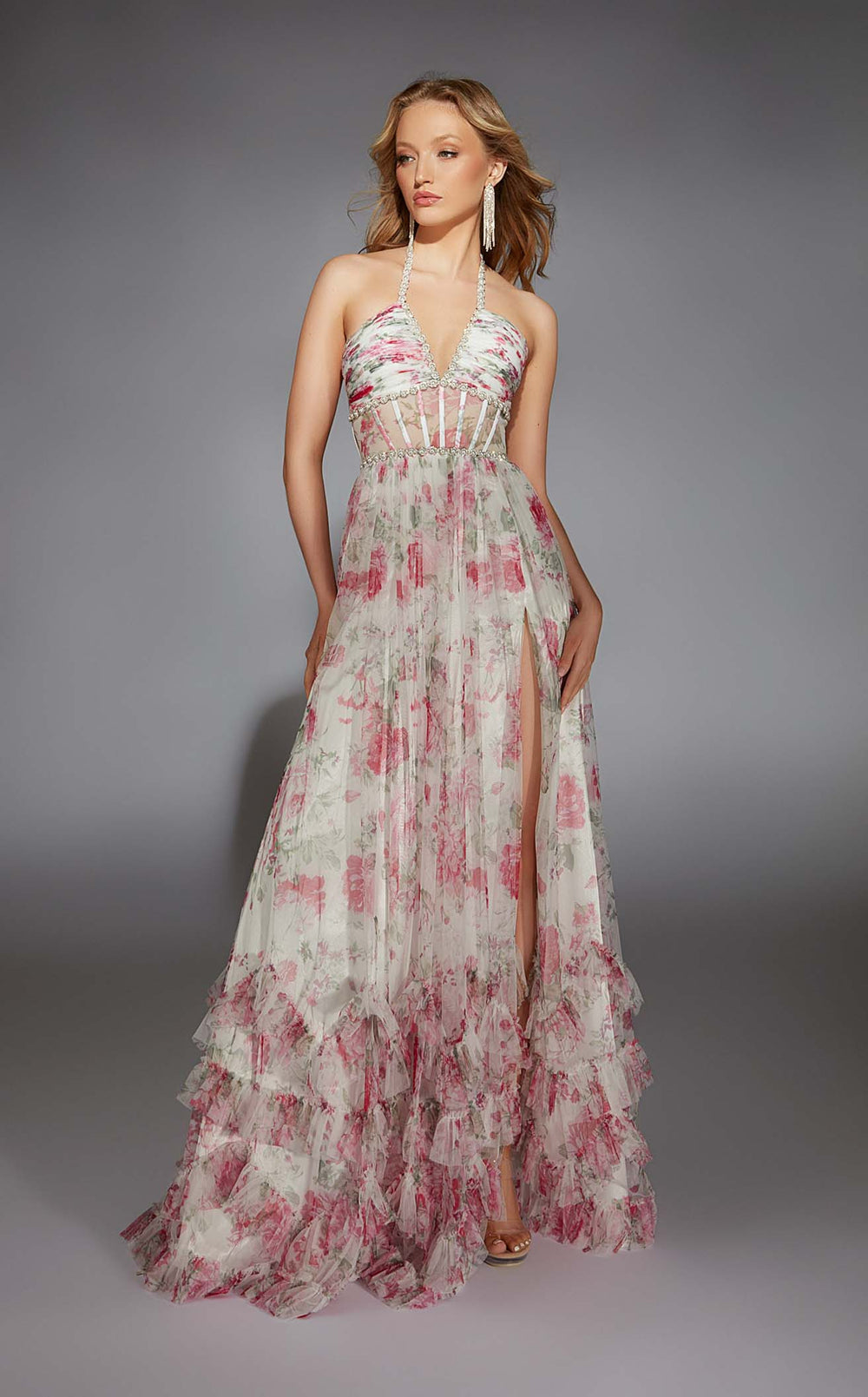 Alyce 61757 Pink/White