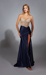 Alyce 61767 Navy/Blush