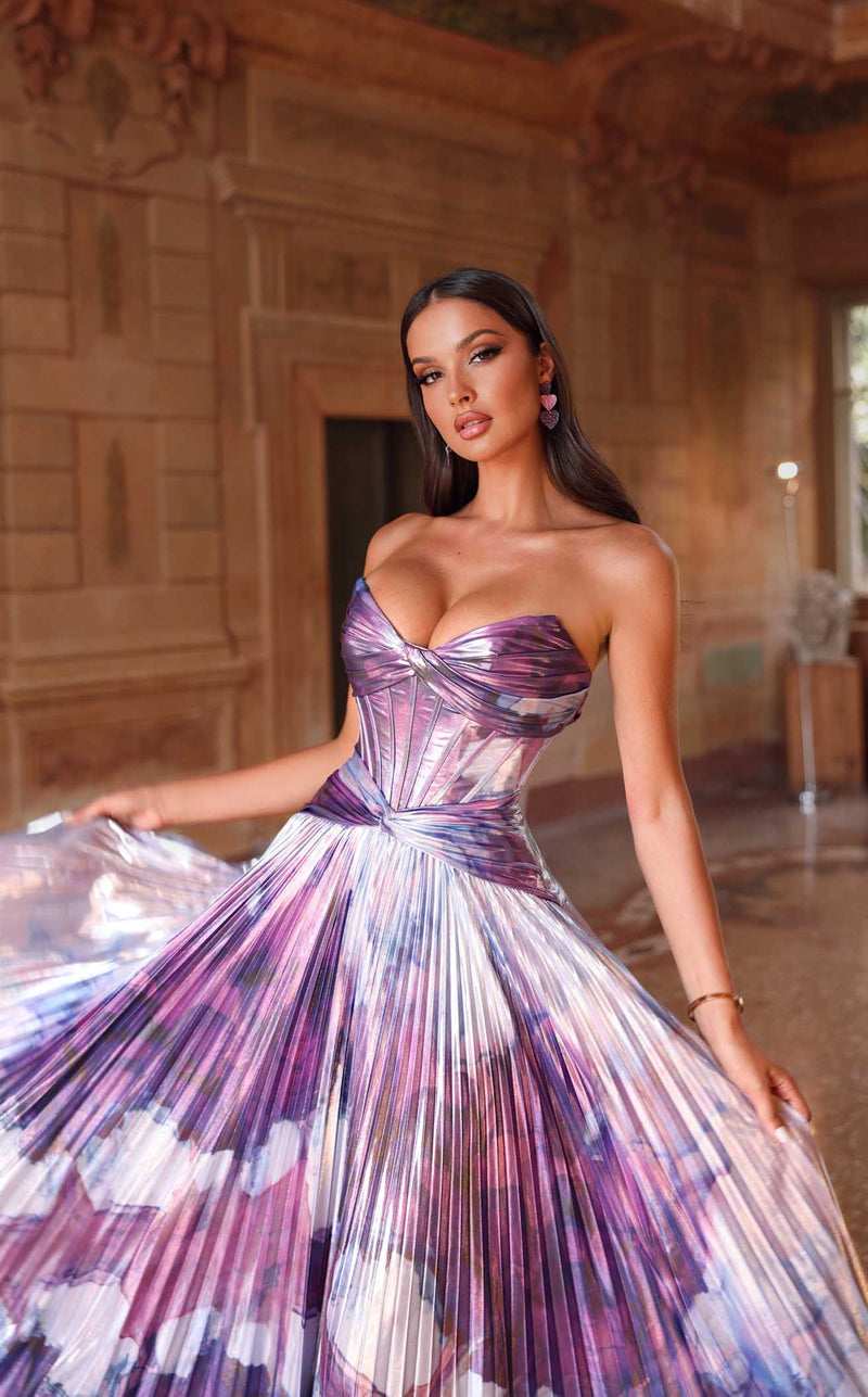 Alyce 61779 Purple Multi