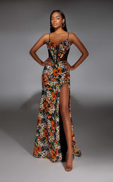 Alyce 61809 Orange Multi