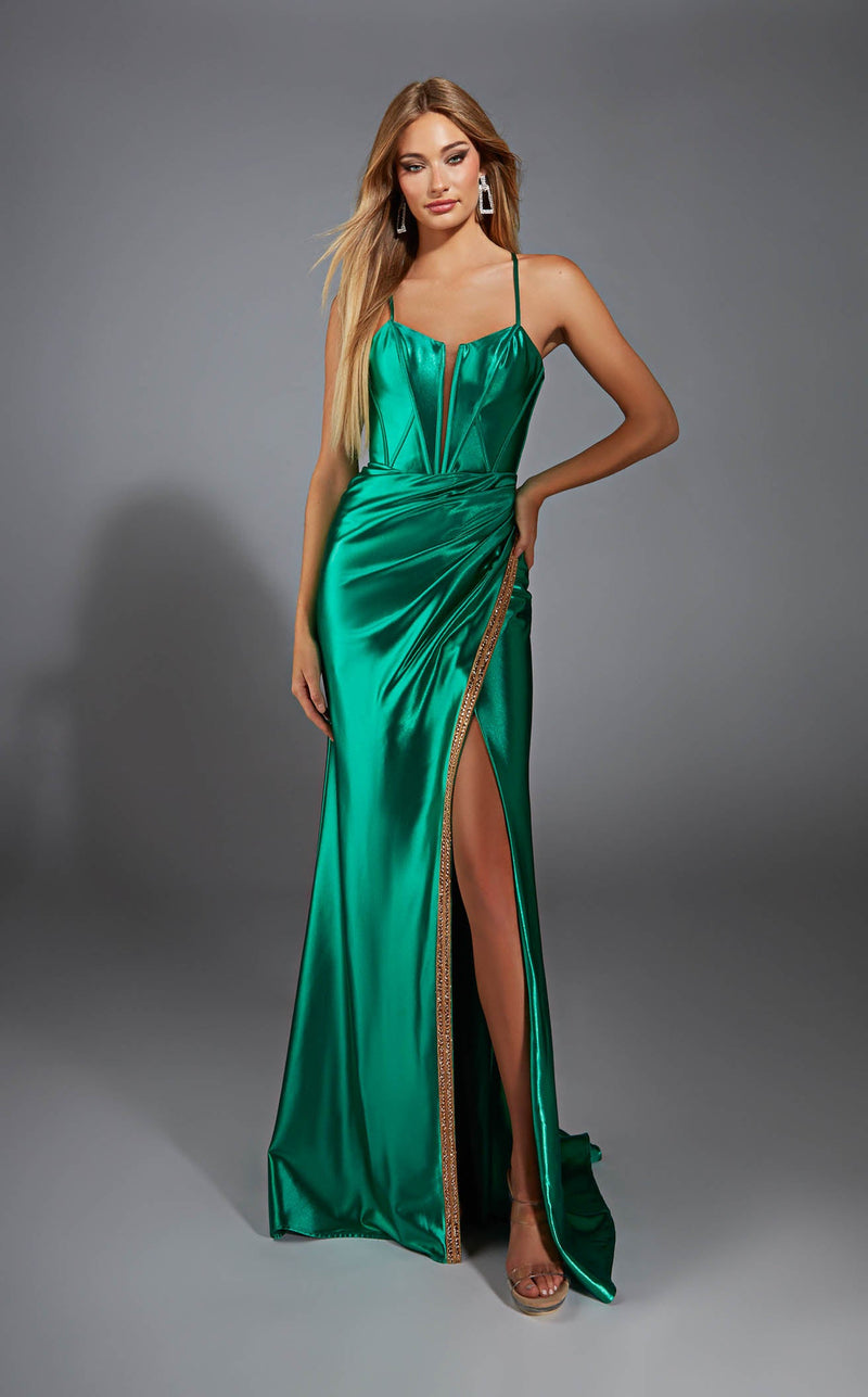 Alyce 61849 Emerald/Gold