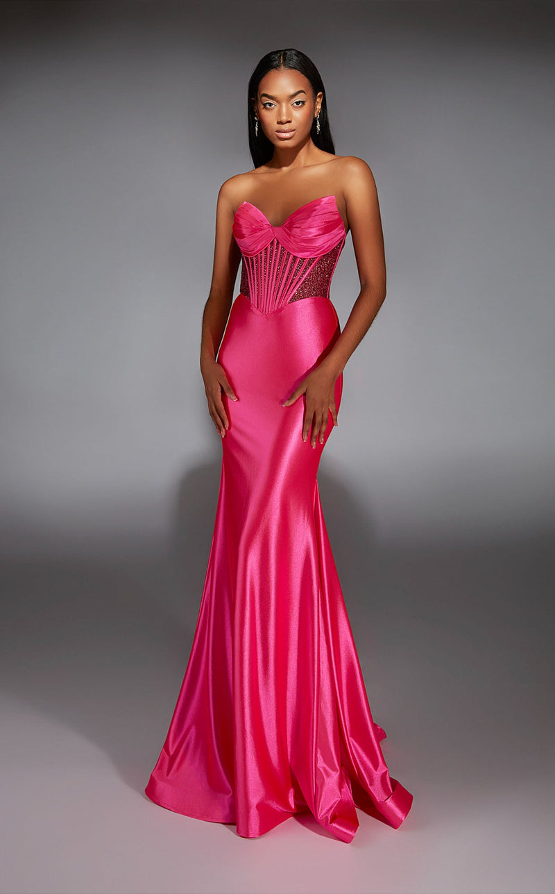 Alyce 61851 Women's Formal Evening & Wedding Guest Dress - Barbie-Pink | NewYorkDress Alyce 61851 Women's Formal Evening & Wedding Guest Dress - Barbie-Pink | NewYorkDress