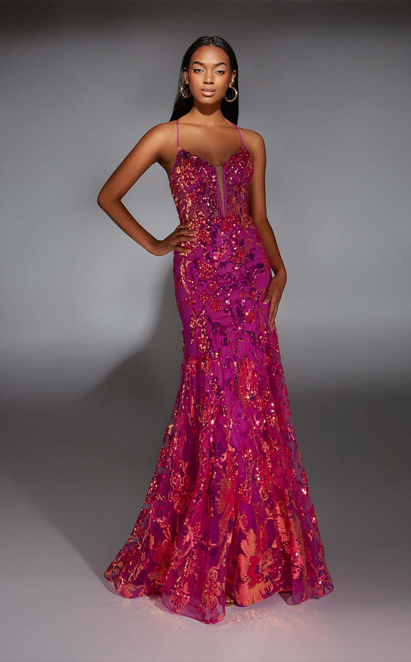 Alyce 61854 Neon Purple/Pink