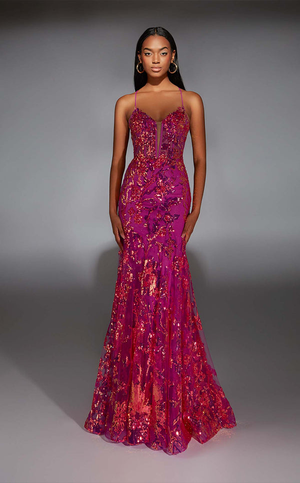 Alyce 61854 Neon Purple/Pink