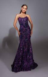 Alyce 61887 Purple Multi
