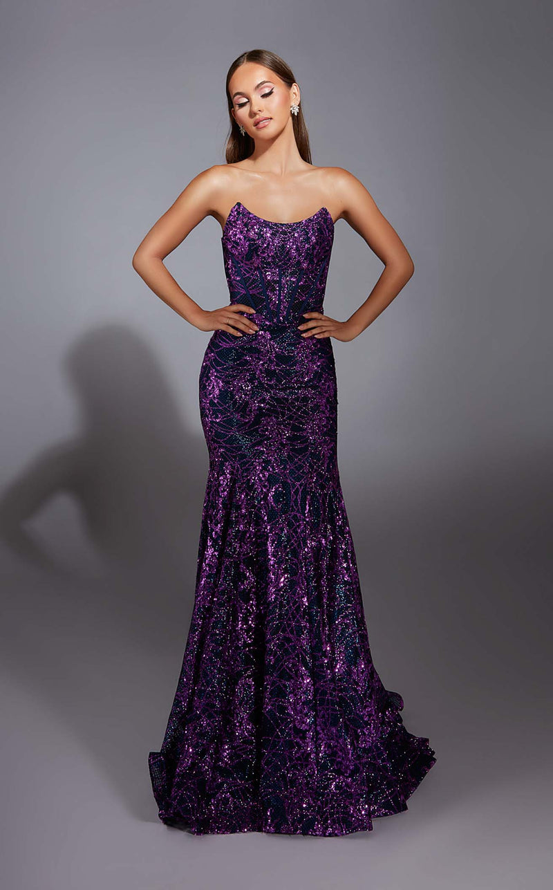 Alyce 61887 Purple Multi