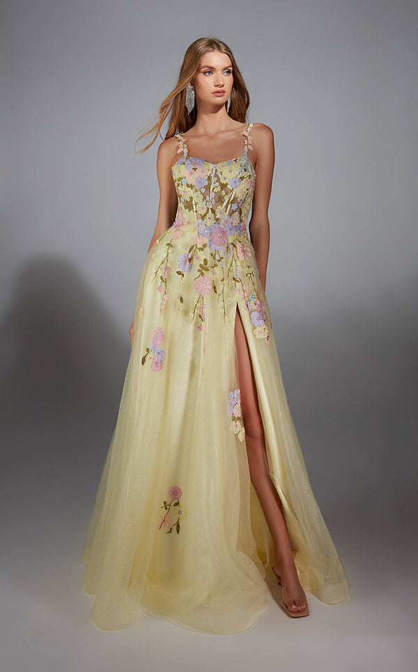 Alyce 61909 Light Yellow Multi