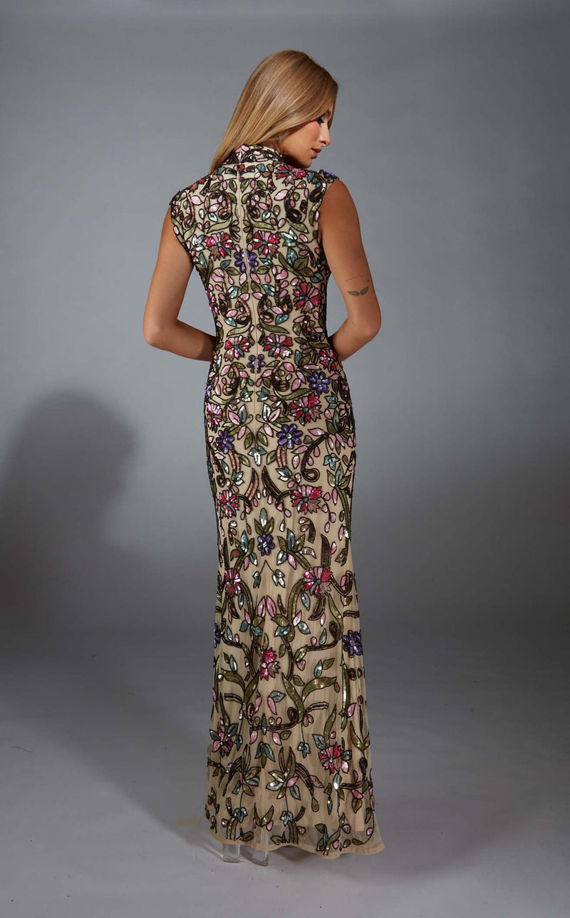 Alyce 61918 Champagne Multi